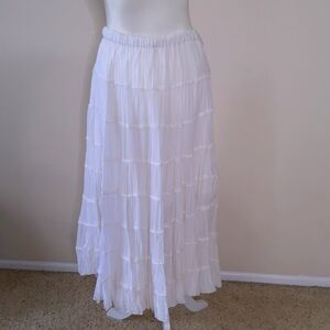 ALLSAINTS Elasticated Waist Tier Skirt